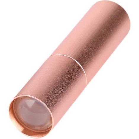 Lampe torche LED rechargeable, portable et puissante, rechargeable par USB - Or rose (1/5)