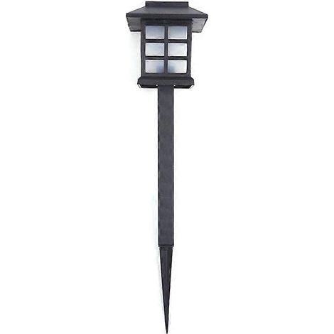 Lampe de nuit LED solaire d'extérieur pour jardin, petite lampe pour la maison ou la pelouse, lampe de cour, petite lampe blanche pour palais (1/5)