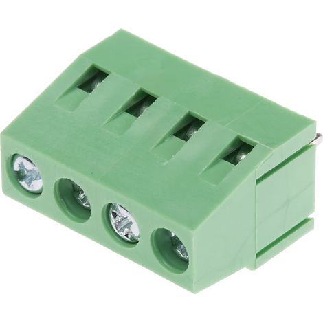 Bornier pour CI RS PRO 4 contacts 1 rangée(s) pas de 5mm (1/2)