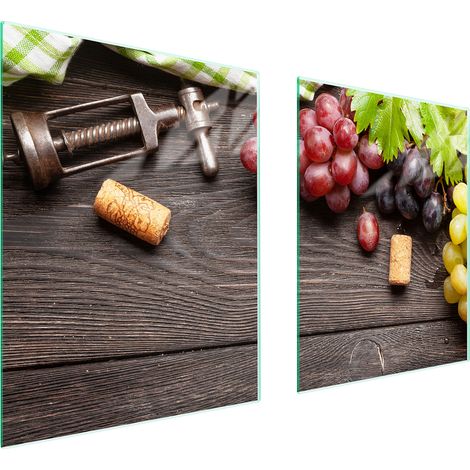 GLASSCHUTZPLATTE FÜR HERD 85x52 FRUIT (1/5)