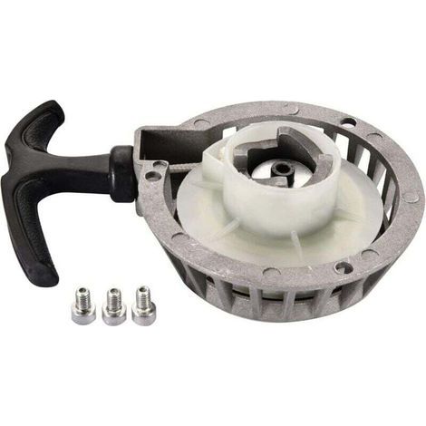 Seilzugstarter mit 3 Schrauben als Ersatz für 2-Takt-Motorräder (47 cm³/49 cm³) von Pocket Bikes, Mini-Motos, ATVs, Quads und Quads (1/5)