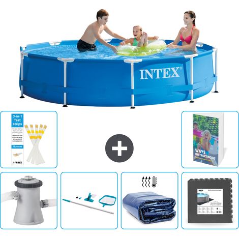 Frame Pool Rund - 305x76 cm - 7-teilig S217