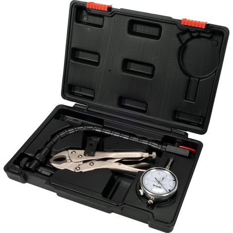 Messuhr-Set zur Prüfung von Bremsscheiben