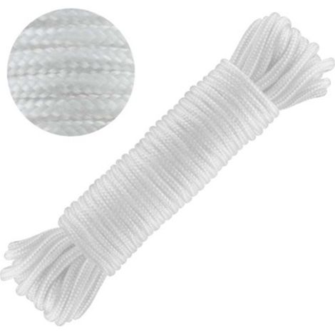 Madeja Cuerda Polipropileno Blanca - 10m