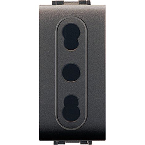 Electrochannels Mylife Art 4045 Prise bypass bivalente compatible avec Btcino