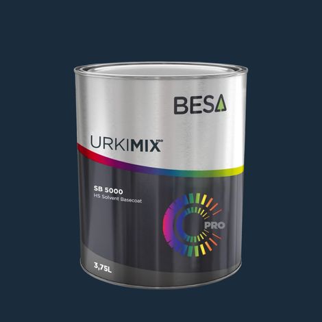 Pot de peinture Polyuréthane / bi composant Bleu Acier RAL 5011 Satin - 150 gr