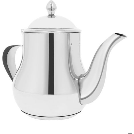 Théière - SIGNATURE - 1,2L - Acier Inox - Bec Verseur - Couvercle Élégant (1/5)