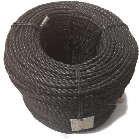 Atout Loisir – Ficelle maraîchère 6 mm – Bobine de 200 m 3 brins – Traitée anti-UV pour tension de bâches de serre