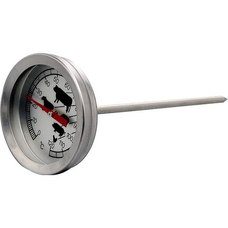 Termometro da Cucina per Alimenti Arrosto in Acciaio Inox (1/2)