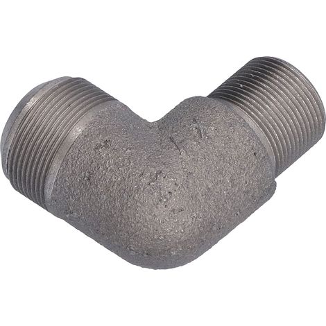 Coude 90° haute pression en acier inox 304 pour compresseur, résistant à la corrosion et températures extrêmes. (1/5)