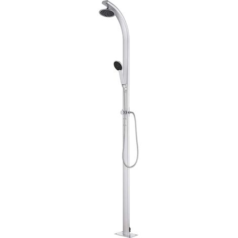 Douche de jardin Douche de salle de bain - 215 cm Aluminium BV534247 - BonneVie (1/5)