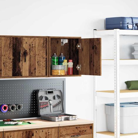 Maison Exclusive - Armario de pared para garaje madera ingeniería