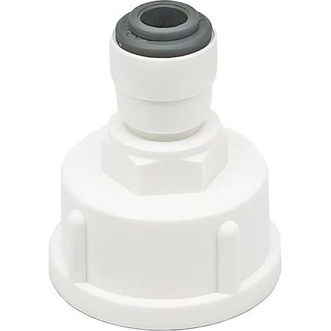 Raccord de graisse droit en acier inoxydable, M6 x 1 mm métrique Mamelon de graisse hydraulique – (Applications : pour remplacer les raccords d'huile manquants ou cassés), 10 pièces (1/4)