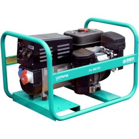 Groupe de soudage essence tri 160 A 4,5 kW AVR WORMS (1/2)