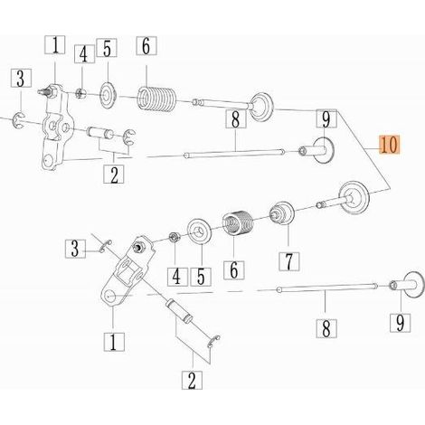 KIT DE VÁLVULAS EMAK ORIGINAL L66152636