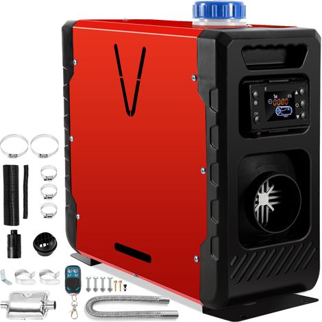 Randaco 8KW Calentador Diesel Portátil Integración 12V/24V Control Bluetooth Calentador de Aire Diesel para RV Coches Camiones Rojo (1/5)