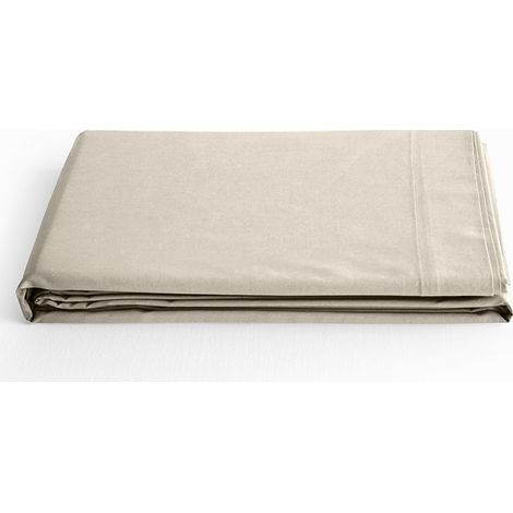 Drap plat "Prémium" pour lit 1 place & 2 places - Prémium Sable - 240 x 300 cm pour lit 2 places - Prémium Sable -