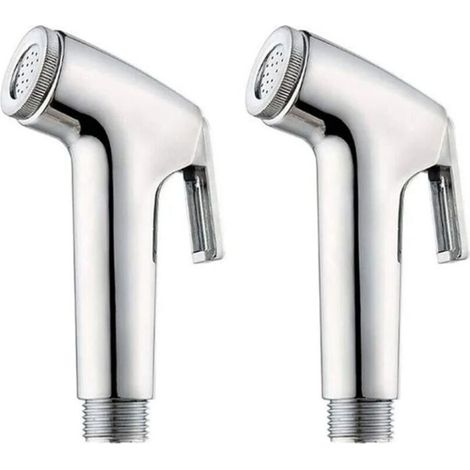 2 pièces Bidet Spray, douchette WC Pulvérisateur de Toilette en Spray pour le Nettoyage Des Toilettes, Bain pour Animaux de Co (1/5)