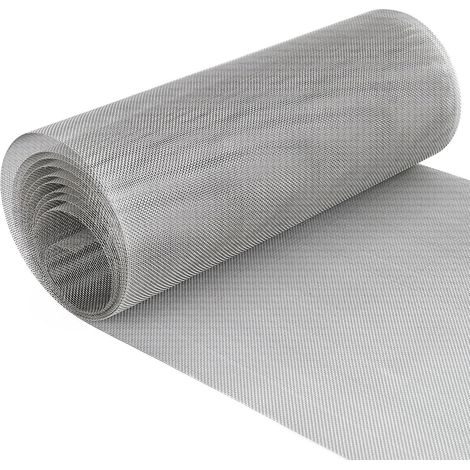 Anti-Rodent and Fine Mesh - Rigid Stainless Steel Anti-Mouse - 20 Mesh - Anti Insect Rats in the Garden - 3 m x 300 mm (1/5)