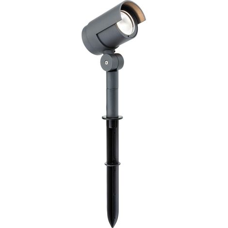 Firstlight - LED 1 lumière extérieure Spike Spot Graphite IP65