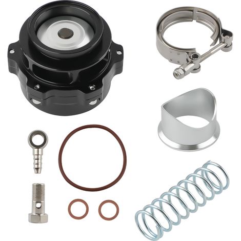 Blow Off Dump Valve Turbo 50mm Tial style BOV with V Band Flange Universal (kit) (1/5)