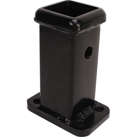 Tube récepteur d'attelage de 2 pouces, fixation murale par boulons, pour caravane, camping-car ou remorque. (1/5)