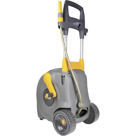 Hozelock – Chariot à tuyau Fast Cart 40 m – 2450R0000 – Dévidoir avec raccords 3/4 et 1/2 – Système Easy Rewind – Pour espaces extérieurs (1/10)