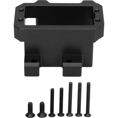 Support de Servo en Alliage d'Aluminium pour Véhicule Télécommandé 1/8 Sledge 4WD - Noir (1/5)