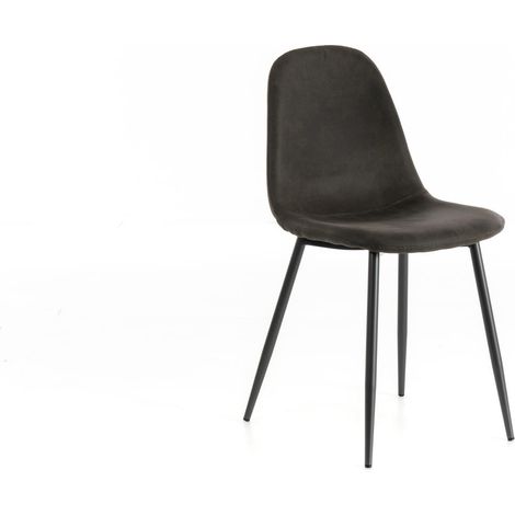 4x Sedia in similpelle 44cm x 50cm H. 84cm (1/5)