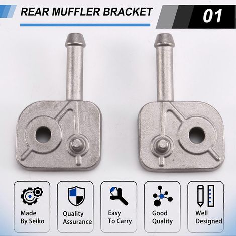 18308582060 18308593696 pour BMW M5 X3 X4 G01 G08 G02 G30 G11 G12, support de silencieux arrière (1/4)