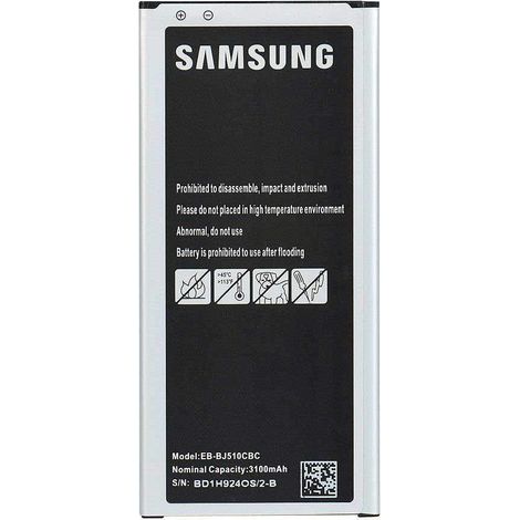 Batterie pour Samsung Galaxy J5 2016 EB-BJ510CBE 3100mAH en vrac (Samsung Galaxy J5 2016 original) année de fabrication 2020