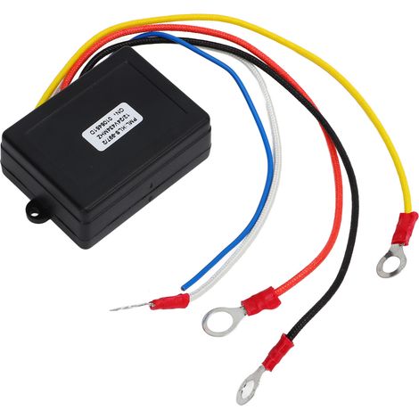 Kit récepteur/commande à distance sans fil 12 V/24 V universel pour treuil, camion, VTT et SUV (1/5)