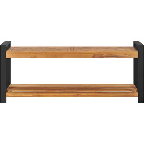 Banc 120 cm Bois de teck solide (1/5)