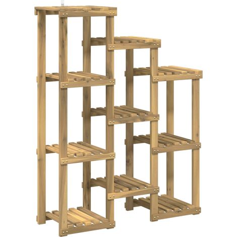 Soporte de plantas Blanco 85 x 30 x 114,5 cm vidaXL (1/5)