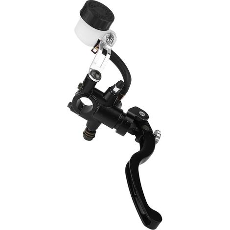 Maître-cylindre de frein hydraulique rond universel pour moto 22 mm (pompe supérieure droite) (1/5)