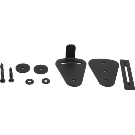 Verrous de portail coulissant en acier au carbone, serrures de porte ou rails de suspension, quincaillerie de porte (1/5)