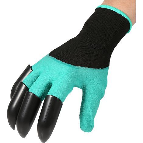 1 par de guantes de jardinería para hombre/mujer, para cavar/plantar/desherbar y rastrillar (1/5)