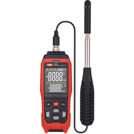 Thermomètre et hygromètre numérique portable haute précision TASI TA622C avec rétroéclairage LCD et fonction d'arrêt automatique (1/5)