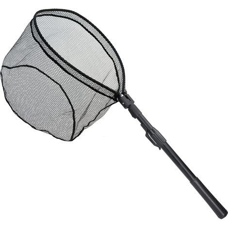Filet de pêche caoutchouté - Mécanisme de pliage rapide télescopique à une main - Filet de surveillance 113 cm (1/5)