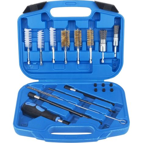 19-piece injection manhole cleaning tool set for injection seals (1/5)