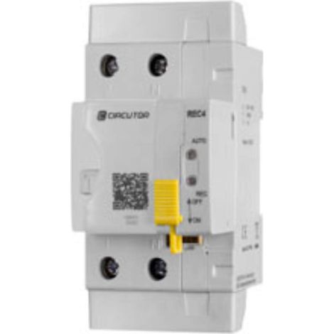 Circutor REC4 2P-40-30 Interruttore differenziale riarmo automatico, Bianco