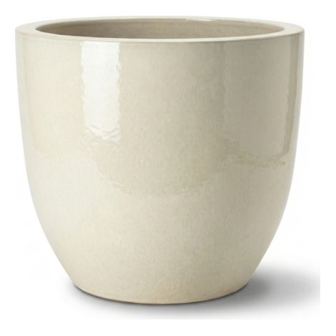 Maceta LANCELOT 21x19cm crema (1/4)