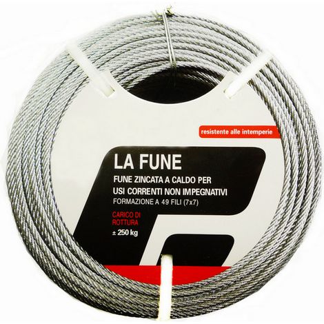 1PZ FUNE PER ARGANELLI Ø mm. 1,8 mt. 6