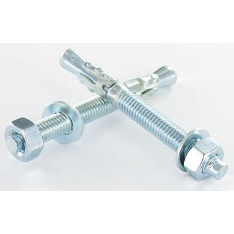 Goujon Ancrage M12X100 Acier zingué-50 pièces