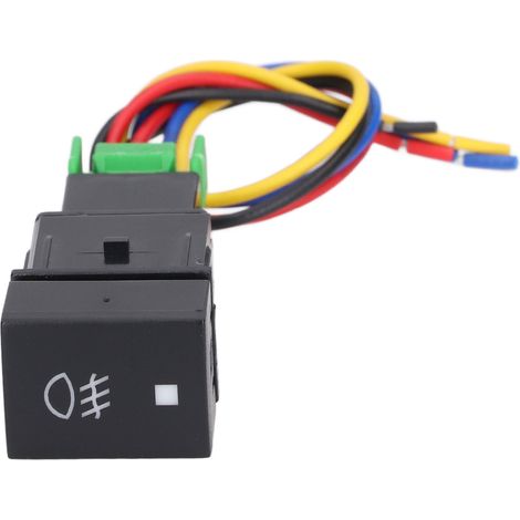 Interrupteur antibrouillard ABS avec faisceau de lampe LED 10A 12V pour modification automobile (1/5)