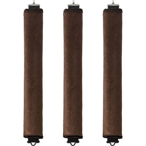 Ensemble de 3 fers à friser non chauffants en satin - fer à friser - ensemble de fers à friser non chauffants - ensemble de fers à friser pour enfants endormis - cadeau coiffure pour les fêtes - ensem (1/5)