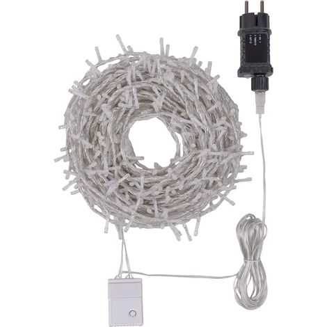 MiniCluster 6 cm 30 m LED Lichterkette warmweiß