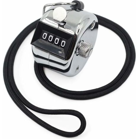 Compteur Manuel - Compteur Mécanique Métal - 0 À 9999 - Pour Sport Réunions Événements - 1 Pièce (1/5)