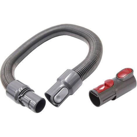 Trade-Shop 2in1 Set: Ersatz Verlängerungsschlauch + Zwischenadapter kompatibel mit Dyson DC20 DC21 DC22 DC23 DC25 DC26 DC27 DC29 DC32 DC33 DC36 (1/5)
