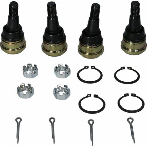 royaluxe - Lot de 4 joints à rotule supérieurs et inférieurs pour Polaris Predator 500 2003-2007 HI3233BJ132JB, modèle : multicolore. (1/5)